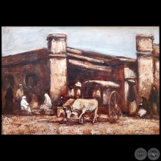 Viejo mercado de abasto de Asunción - Obra de Juan Guerra Gaja